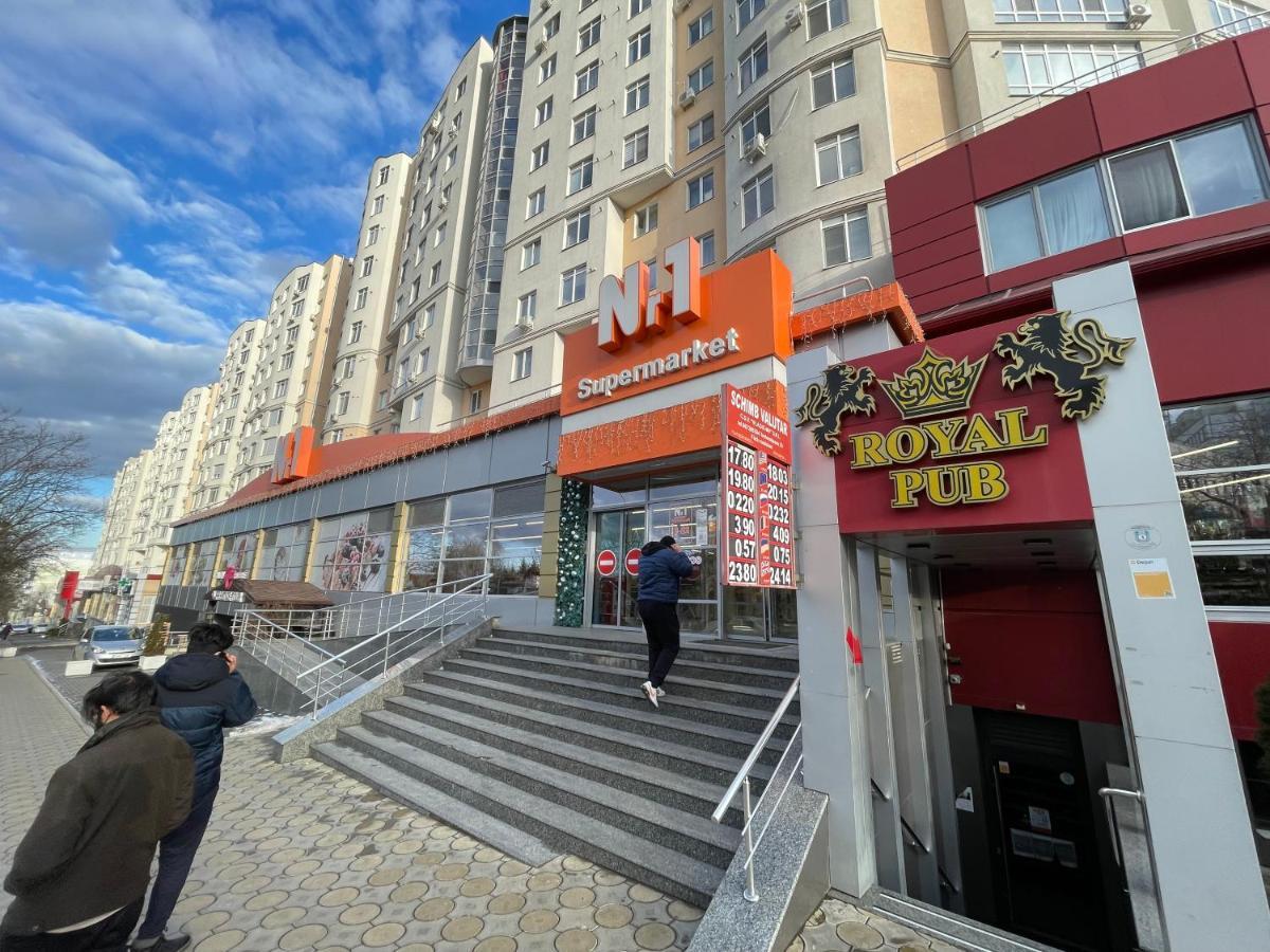Comfortable Apartment With A Panoramic View Chisinau Eksteriør bilde